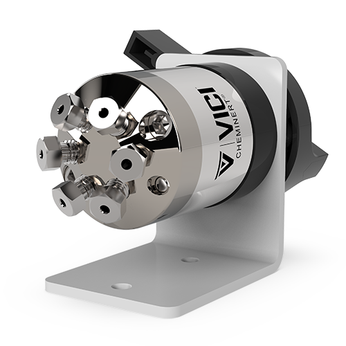C1-2006 - VICI Valco 1/16” Microbore Through-the-Handle Injector Valve - 6 Ports, 0.16 mm Bore, N60 Stator