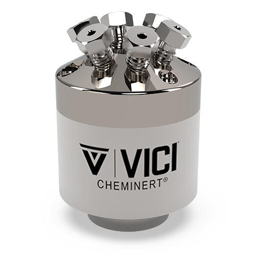 C2-1036D - VICI Cheminert 1/16” 6-Port C2 Injector Valve - Titanium Stator, 0.25 mm Bore