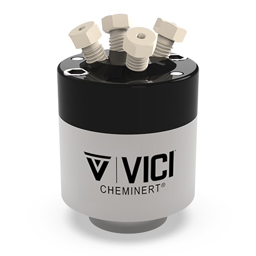 C2-2344D - VICI Cheminert 1/16” 4-Port C2 Valve - PAEK Stator, 0.40 mm Bore