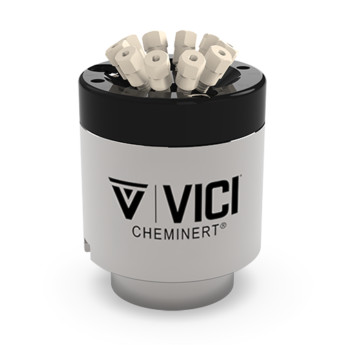C2M-4350D - VICI Cheminert  100 μm 10-Port C2M Injector Valve - 360 μm, PEEK
