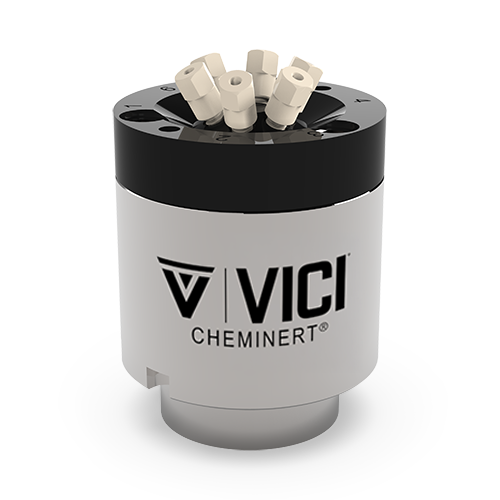 C2M-4356D - VICI Cheminert  100 μm 6-Port C2M Injector Valve - 360 μm, PEEK