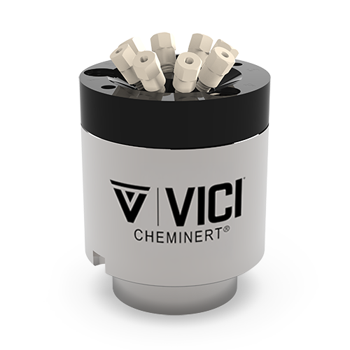 C2M-6358D - VICI Cheminert  150 μm 8-Port C2M Injector Valve - 360 μm, PEEK
