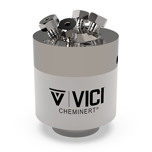 C4-1034-.2D - VICI Cheminert 1/16” C4 0.2 μl Internal Sample Injector Valve - Titanium Stator, 0.25 mm Bore, Valcon H Rotor