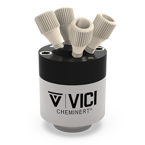 C4-1344-.1D - VICI Cheminert 1/16” C4 0.1 μl Internal Sample Injector Valve -  PAEK Stator, 0.25 mm Bore, Valcon E Rotor
