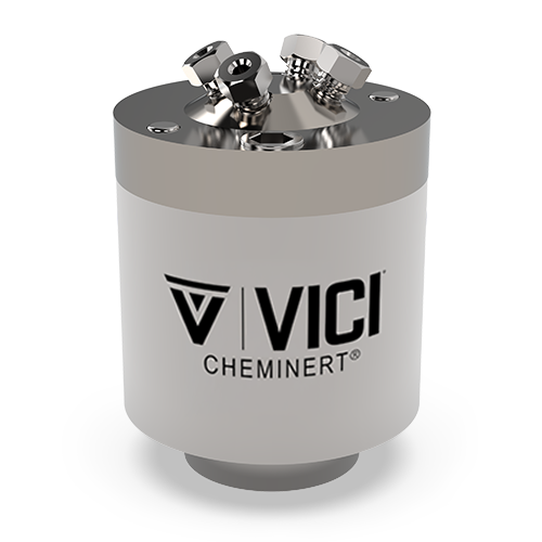 C4N-4004-.004D - VICI Cheminert 1/32" C4N 4 nl Internal Sample Injector Valve - 100 μm Bore, N60 Stator, Valcon H Rotor