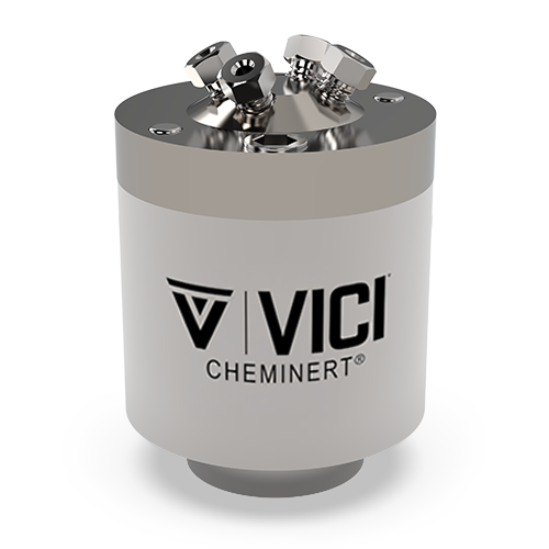 C4N-4004-.02D - VICI Cheminert 1/32" C4N 20 nl Internal Sample Injector Valve - 100 μm Bore, N60 Stator, Valcon H Rotor