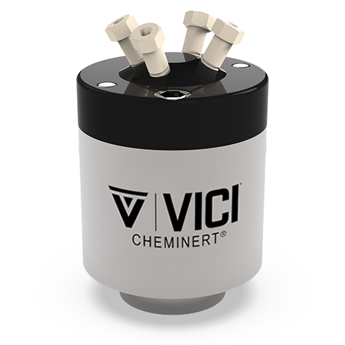 C4N-6004-.02D - VICI Cheminert 1/32" C4N 20 nl Internal Sample Injector Valve - 150 μm Bore, N60 Stator, Valcon H Rotor