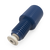 CFL-1A - VICI Cheminert Flangeless ¼-28 Tube End Fitting - 1/16”, Low Pressure, PP Nuts, CTFE Bushings, Assorted Colors, 12 Pack
