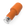 CFL-2E - VICI Cheminert Flangeless ¼-28 Tube End Fitting - 1/8”, Low Pressure, PP Nuts, CTFE Bushings, Orange (5 Pack)
