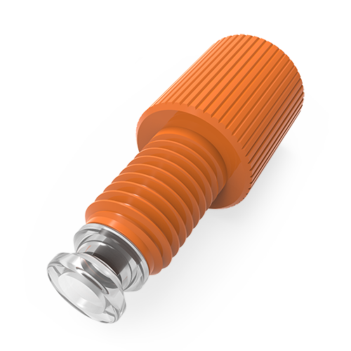 1/8" VICI Cheminert Flangeless  1/4-28 Tube End Fittings – Low Pressure (5 Pack)