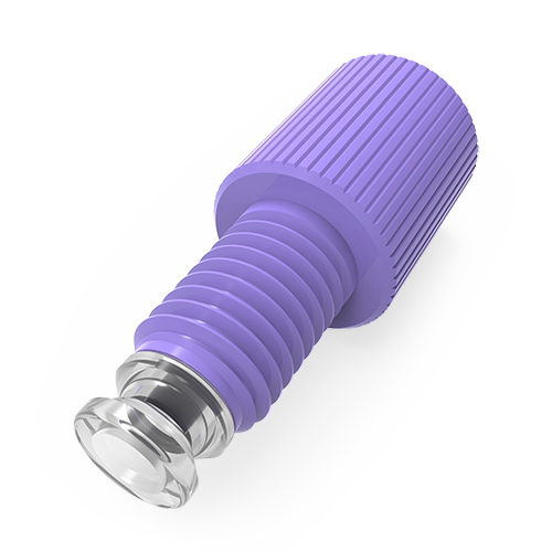 1/8" VICI Cheminert Flangeless  1/4-28 Tube End Fittings – Low Pressure (5 Pack)