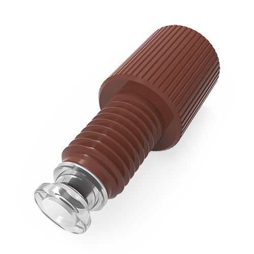 1/8" VICI Cheminert Flangeless  1/4-28 Tube End Fittings – Low Pressure (5 Pack)