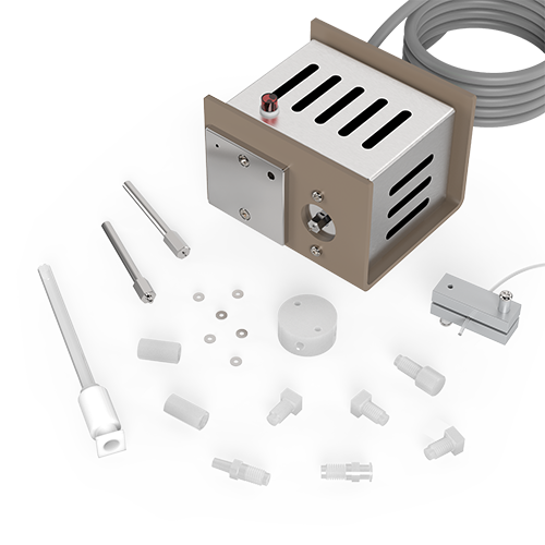 CFT2K-110 - VICI Cheminert Starter Kit for 1/8” Flanged Fittings - Low Pressure, 110 VAC, PTFE