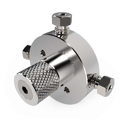 D3UWE - VICI Valco 1/8" 3-Port GC UW-Style Sampling/Switching Rotary Valve - Valcon E Rotor