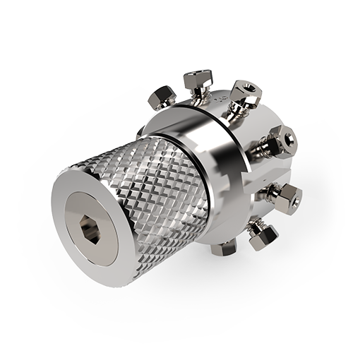 DN10WE - VICI Valco 1/32" 10-Port GC W-Style Sampling/Switching Rotary Valve - Valcon E Rotor