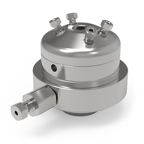 DV13-1114-1 - VICI Valco 1/32” 4-Port Microvolume Diaphragm Internal Sample Injector Valve - 1.0 μl, 0.25 mm Bore, 300 psi, 175°C