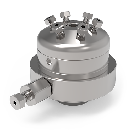 DV13-1116 - VICI Valco 1/32” 6-Port Diaphragm Sampling/Switching Valve - 0.25 mm Bore, 300 psi, 175°C