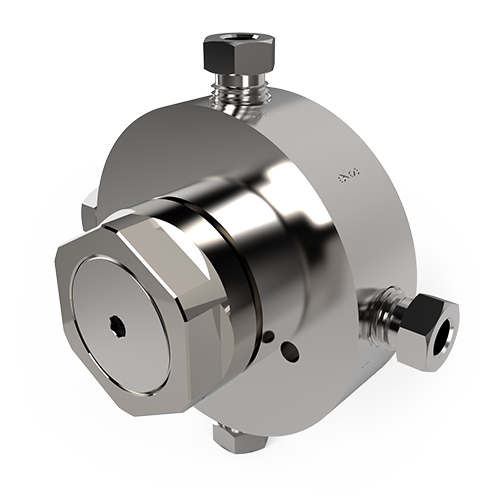 DVL4MWE2 - VICI Valco 1/4" 4 Port GC MW-Style Sampling/Switching Rotary Valve - Valcon E2 Rotor