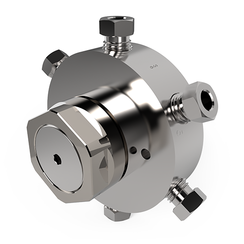 DVL6MWE2 - VICI Valco  1/4" 6-Port GC MW-Style Sampling/Switching Rotary Valve - Valcon E2 Rotor