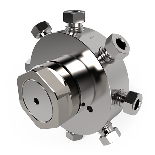 DVL8MWE2 - VICI Valco 1/4" 8-Port GC MW-Style Sampling/Switching Rotary Valve - Valcon E2 Rotor