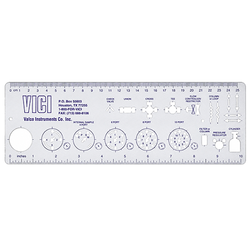 Template1 - VICI Valco Template Tool for Two-Position Valve Schematics
