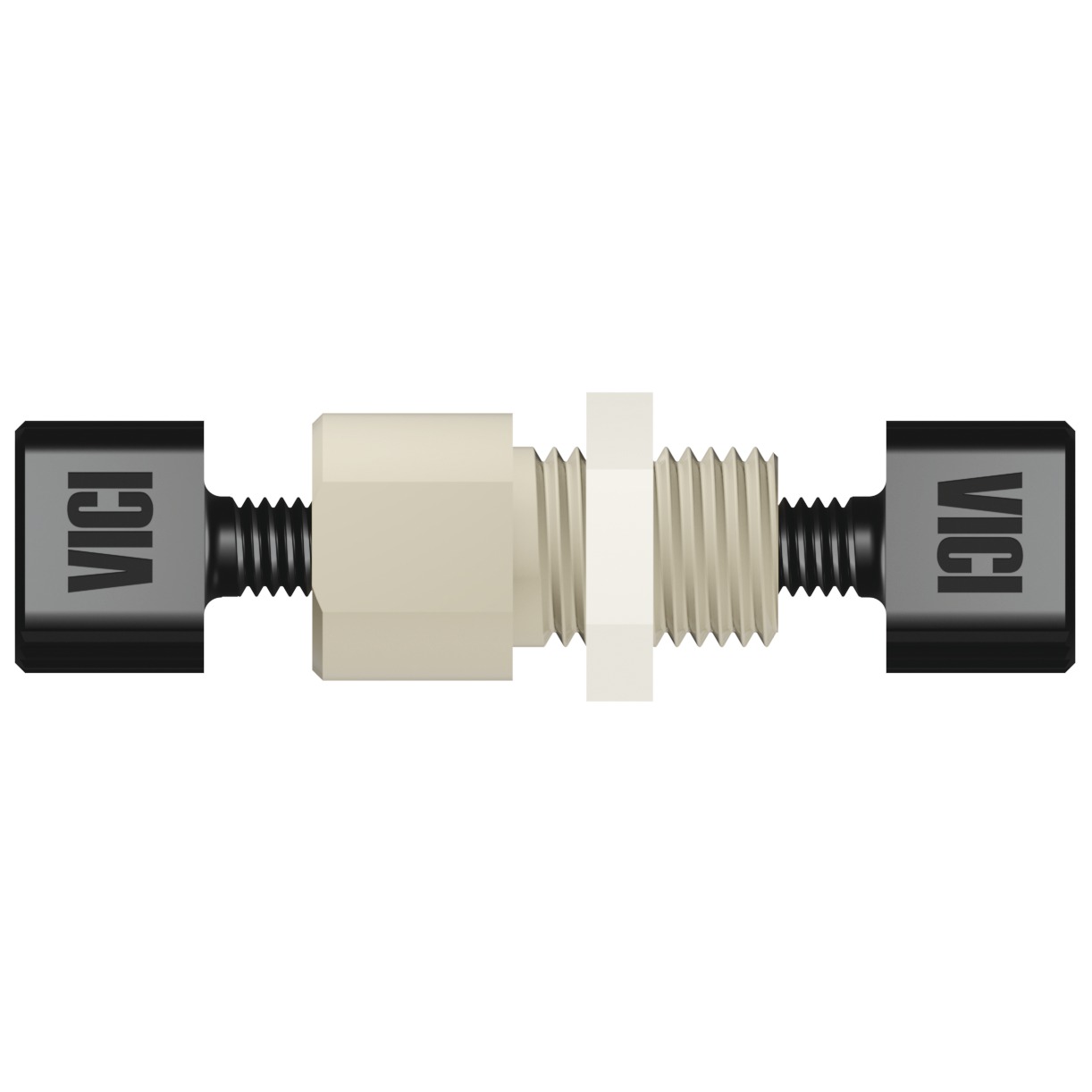 ZBU1CFPK - VICI Valco 1/16” High Pressure PEEK Bulkhead Internal Union with 0.25 mm Bore - Fingertight