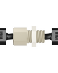 ZBU1CFPK - VICI Valco 1/16” High Pressure PEEK Bulkhead Internal Union with 0.25 mm Bore - Fingertight