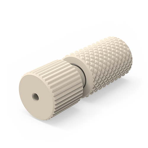 ZC.5FPK - VICI Valco 1/32” High Pressure PEEK Caps with Fingertight Nut  - 0.68” Long