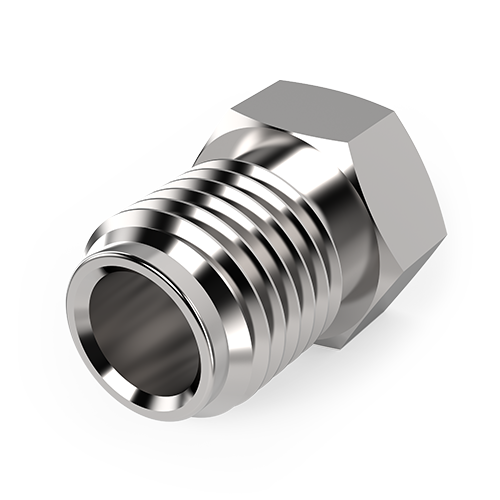 ZN4 - ¼” VICI Stainless Steel Internal Nuts