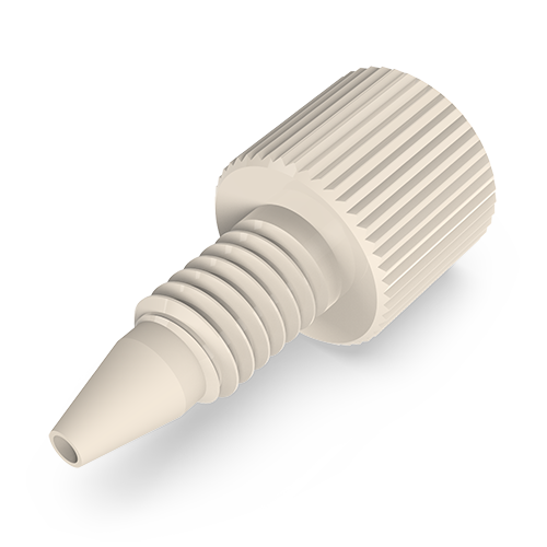 ZNF.5FPKG-5 - 1/32" No-Twist Fingertight 1-Piece Fitting - Glass-Filled PEEK Ferrule (5 Pack