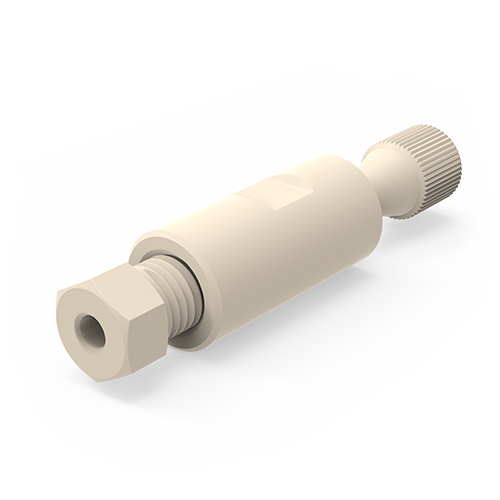 ZRU21CFPK - 1/8”–1/16” High Pressure PEEK Reducing Union with 0.25 mm Bore